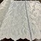 1 Yard Beaded Bridal Lace Fabric Embroidered on 100% Polyester Satin 54" Wide